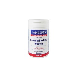 Lamberts L-Arginine HCI 1000mg 90tabs