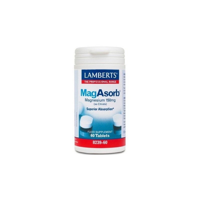 Lamberts Megasorb Magnesium 150mg 60 Tabs