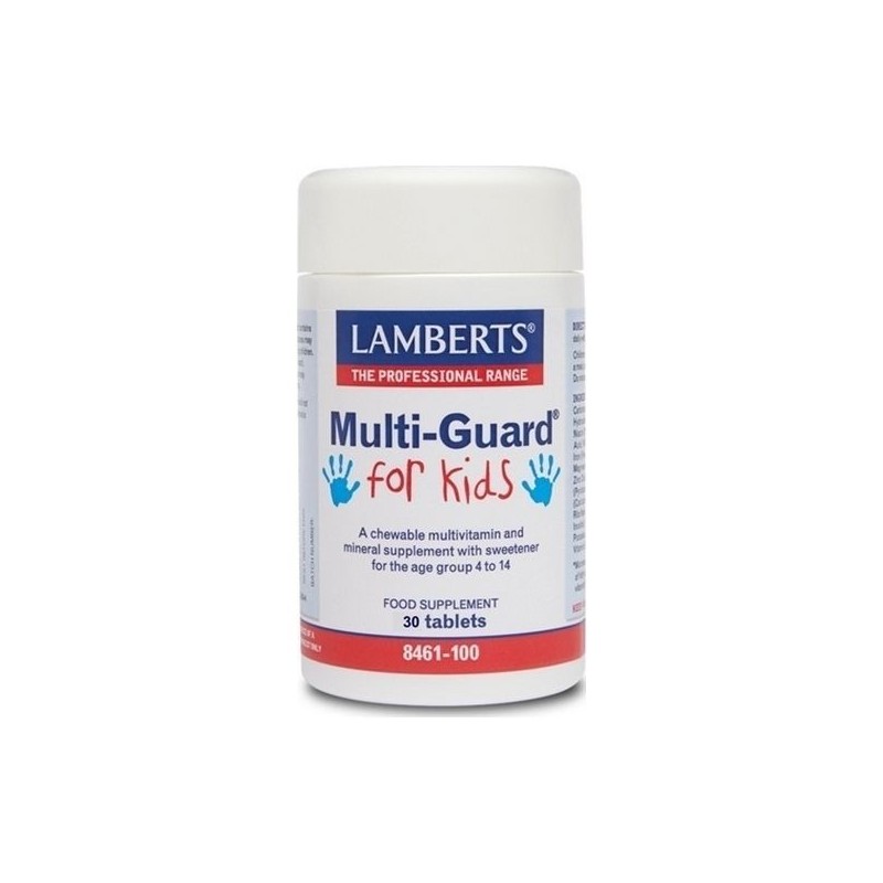 Lamberts Multi-Guard For Kids 30 Tabs