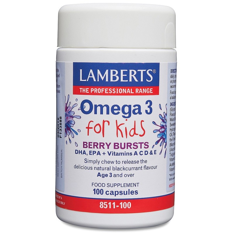 Lamberts Omega 3 For Kids 100 Caps