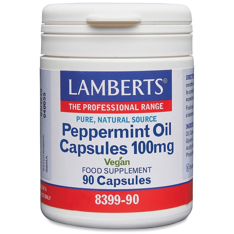 Lamberts Peppermint Oil 100mg 90 caps
