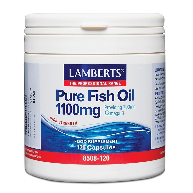 Lamberts Pure Fish Oil 1100 mg 120 caps