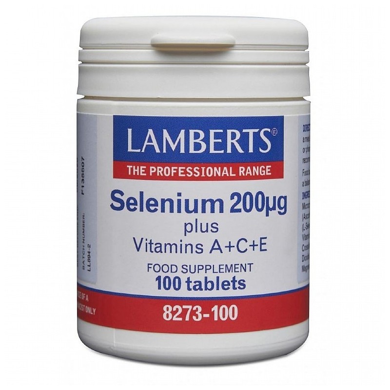 Lamberts Selenium A+C+E 200mg 100 tabs