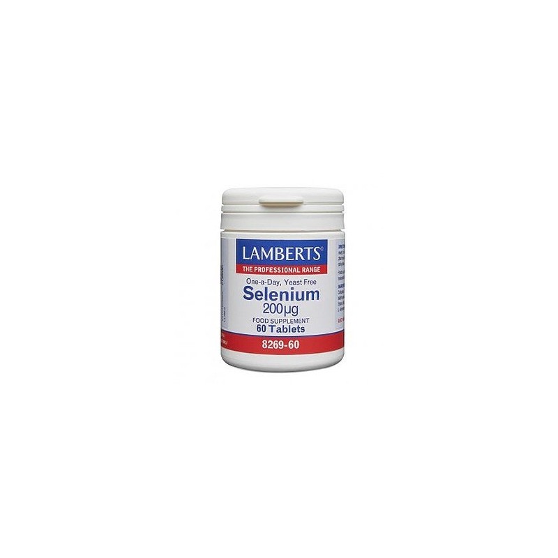 Lamberts Selenium 200mg 60 Tabs