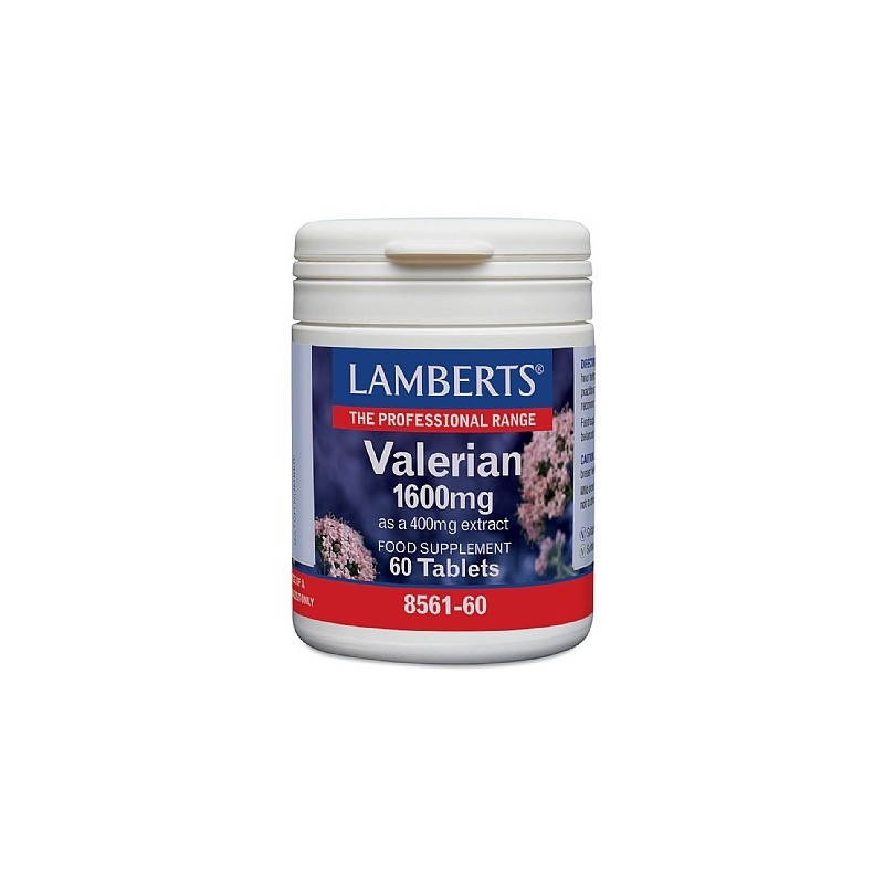 Lamberts Valerian 1600mg 60 tabs