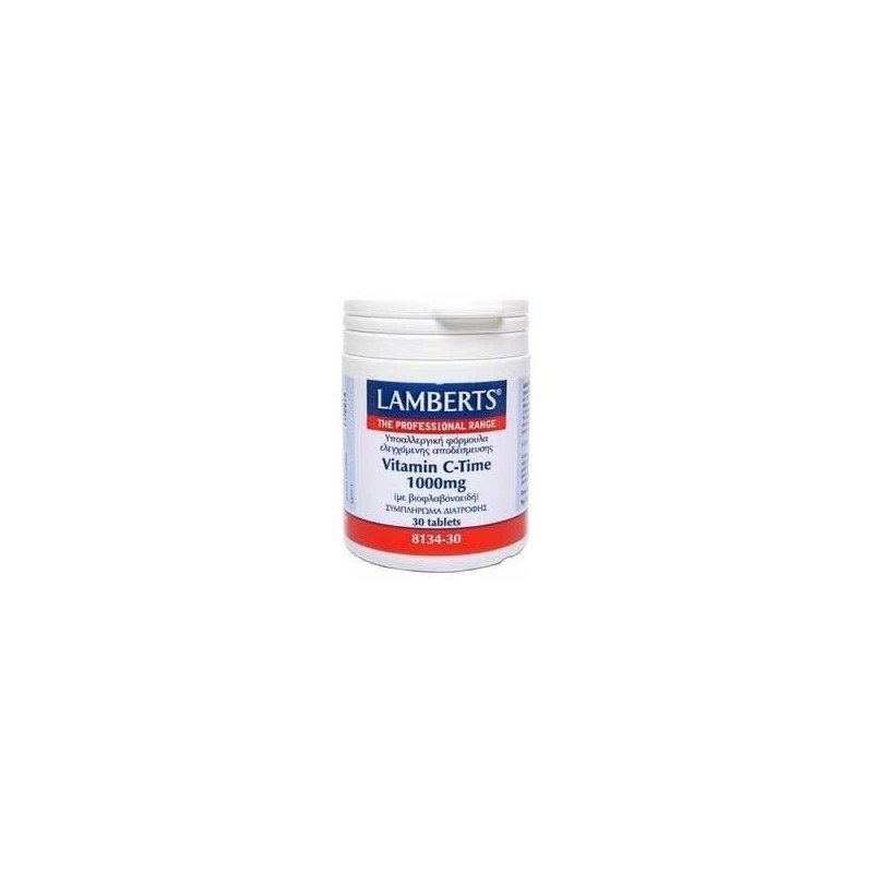 Lamberts Vitamin C-Time Plus Bioflanoids 1000mg 30 tabs