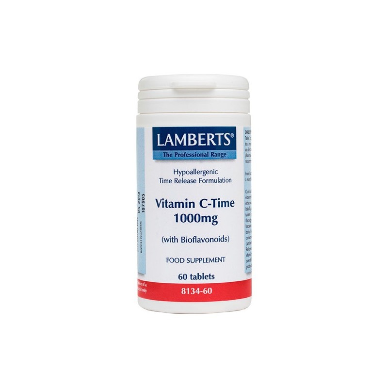 Lamberts Vitamin C with Bioflavonids 1000mg 60 tabs
