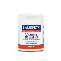 Lamberts Vitamin D3 1000iu & K2 90mg 60 Caps