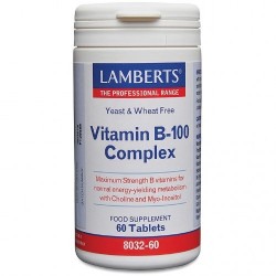 Lamberts Vitamin B-100 Complex 60 tabs
