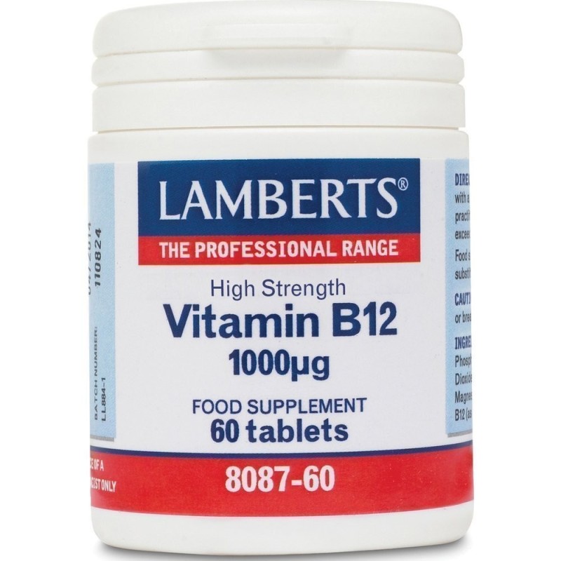 Lamberts Vitamin B12 1000mcg 60 Tabs