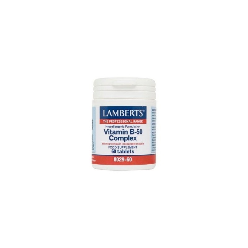 Lamberts Vitamin B-50 Complex 60 tabs