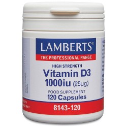 Lamberts Vitamin D3 1000iu Caps 120