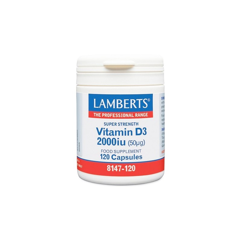 Lamberts Vitamin D3 2000iu 120Caps
