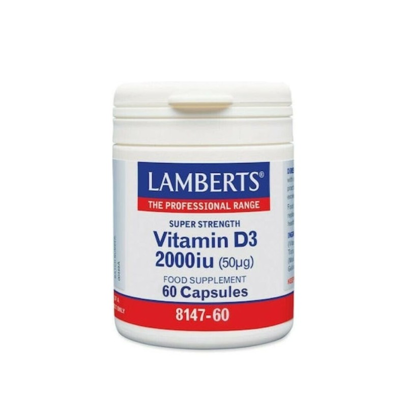 Lamberts Vitamin D3 2000iu 60 caps