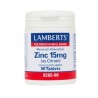 Lamberts Zinc 15mg 90 Tabs