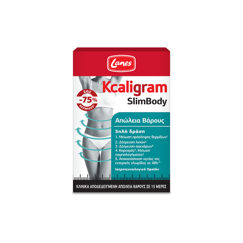 Lanes Kcaligram Slim Body 60Caps