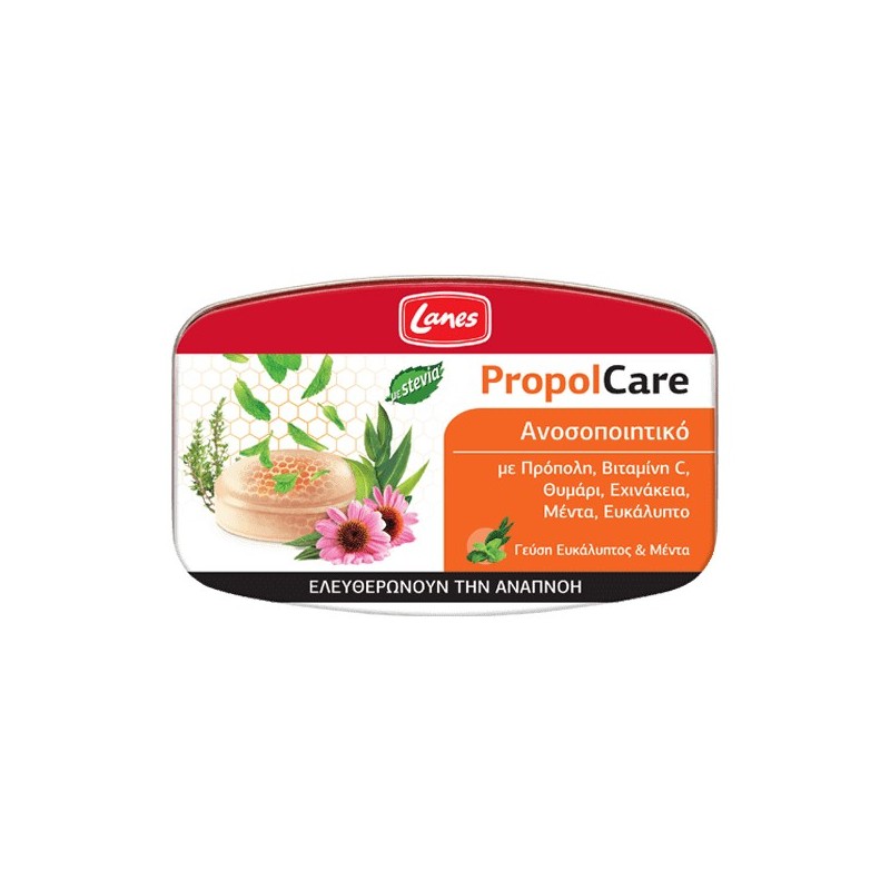 Lanes Propolcare Mint & Eucalyptus Pastilles