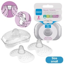 Mam Nipple Shield Size Small (2pcs) 776230