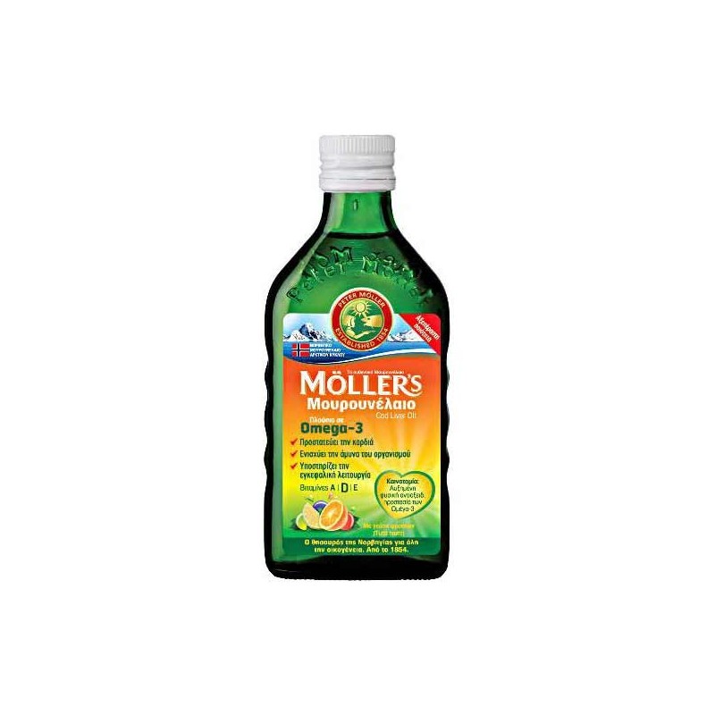 Moller's Cod Liver Oil Tutti Frutt 250ml