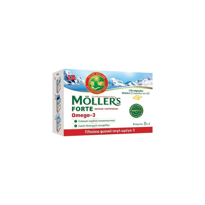 Moller's Forte Omega-3 Blister 150Caps