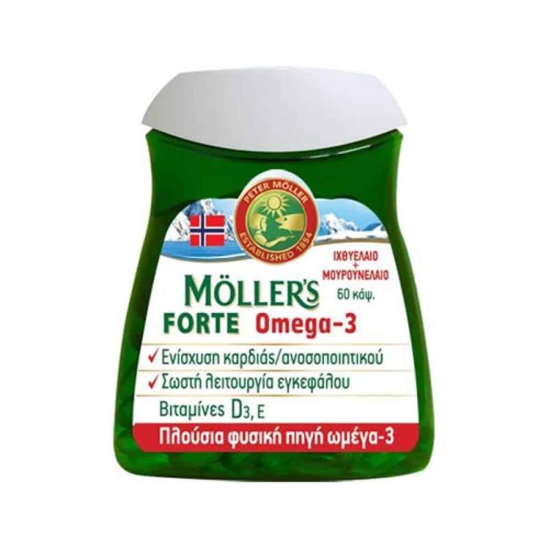 Moller's Forte Omega 3 60caps