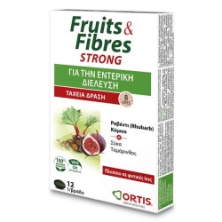 Ortis Fruit&Fibres Strong Forte 12 Tabs