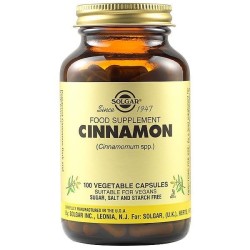 Solgar Cinnamon 500mg 100 Caps