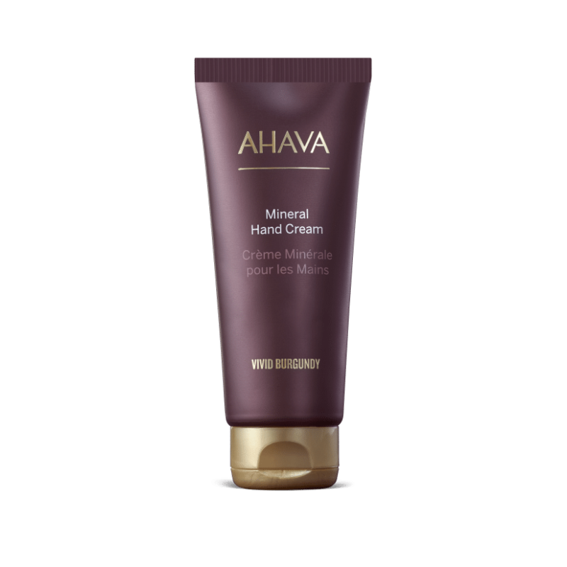 AHAVA VIVID BURGUNDY MINERAL HAND CREAM 100ML