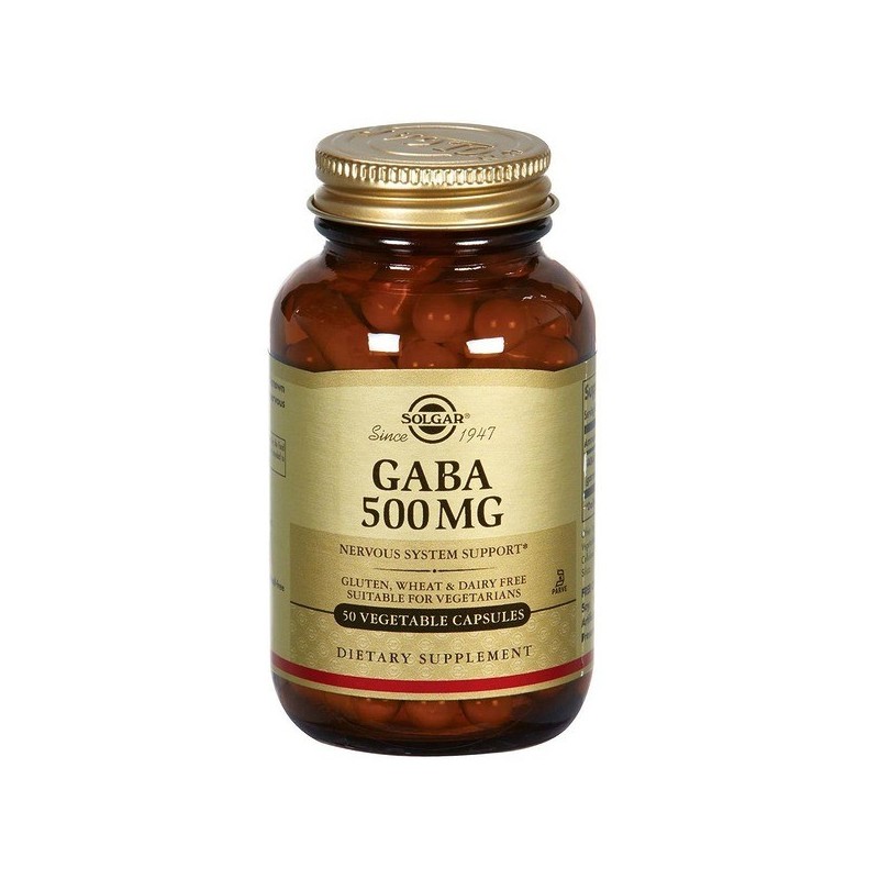 Solgar G.A.B.A. 500mg 50Caps
