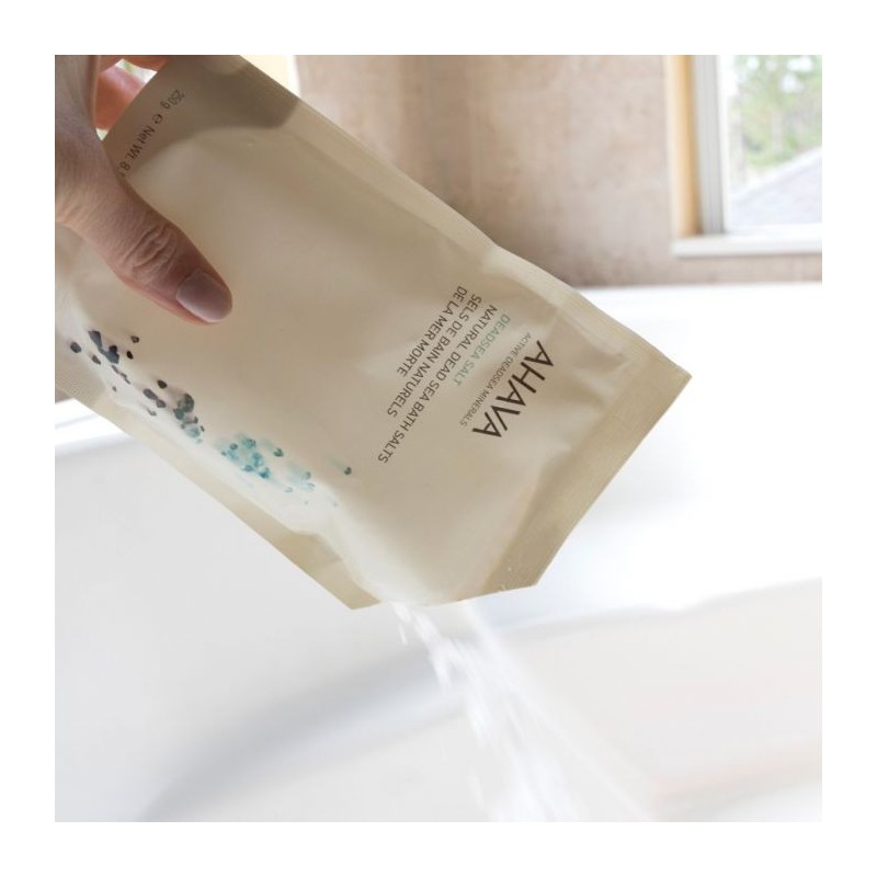 AHAVA NATURAL DEAD SEA BATH SALTS 250GR