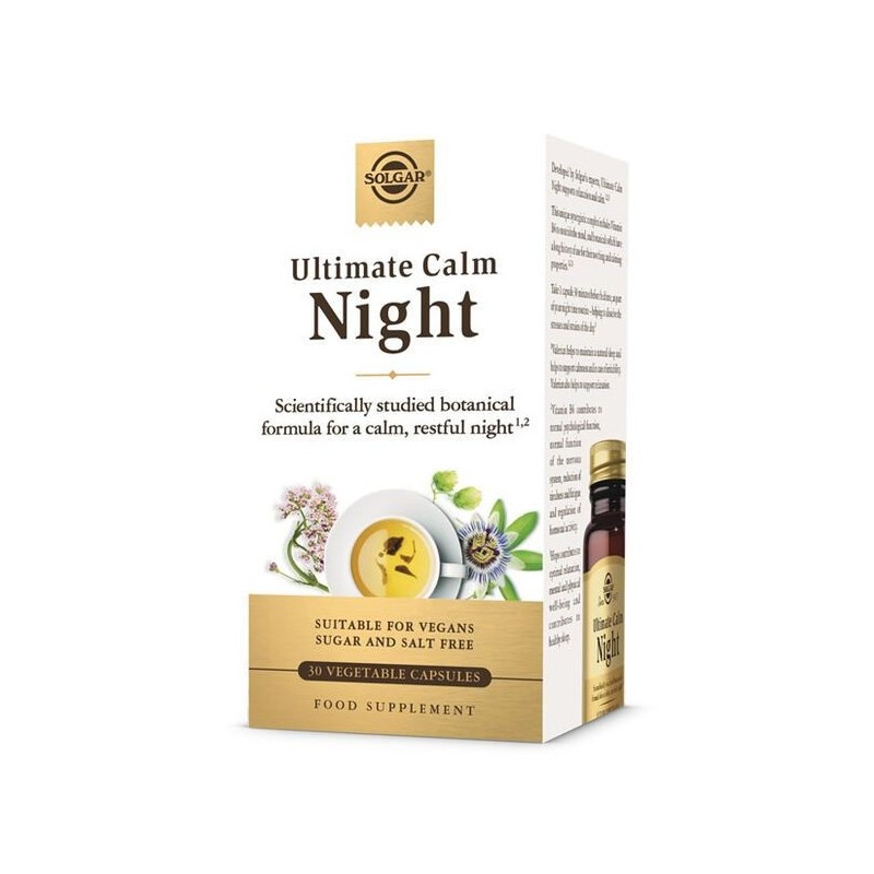 SOLGAR ULTIMATE CALM NIGHT 30CAPS