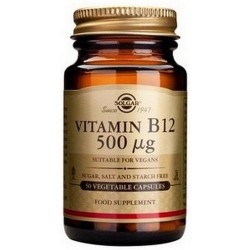 Solgar Vitamin B12 500mcg 50 caps