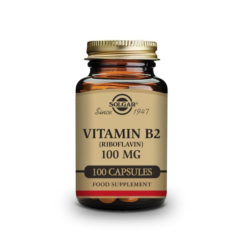 Solgar Vitamin B2 100mcg 100Caps