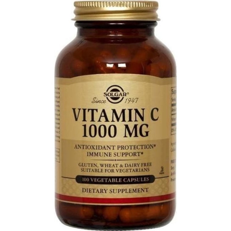 Solgar Vitamin C 1000mg Caps 100