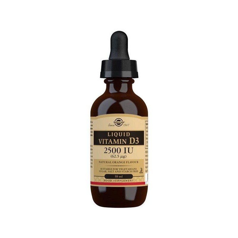 Solgar Vit D3 Liquid 25001U 59ml