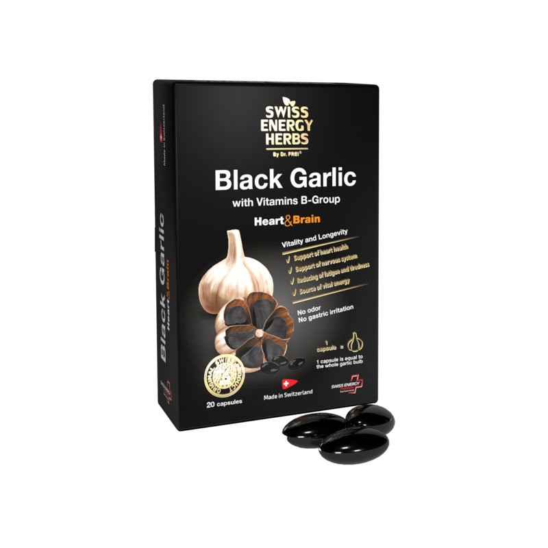 Swiss Energy Black Garlic 20CAP