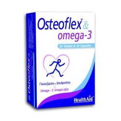 Health Aid Osteoflex & Omega 3 60 Caps (30+30)