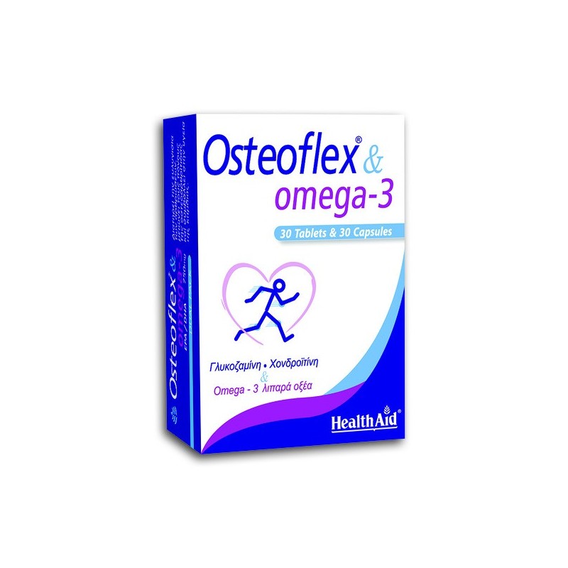 Health Aid Osteoflex & Omega 3 60 Caps (30+30)