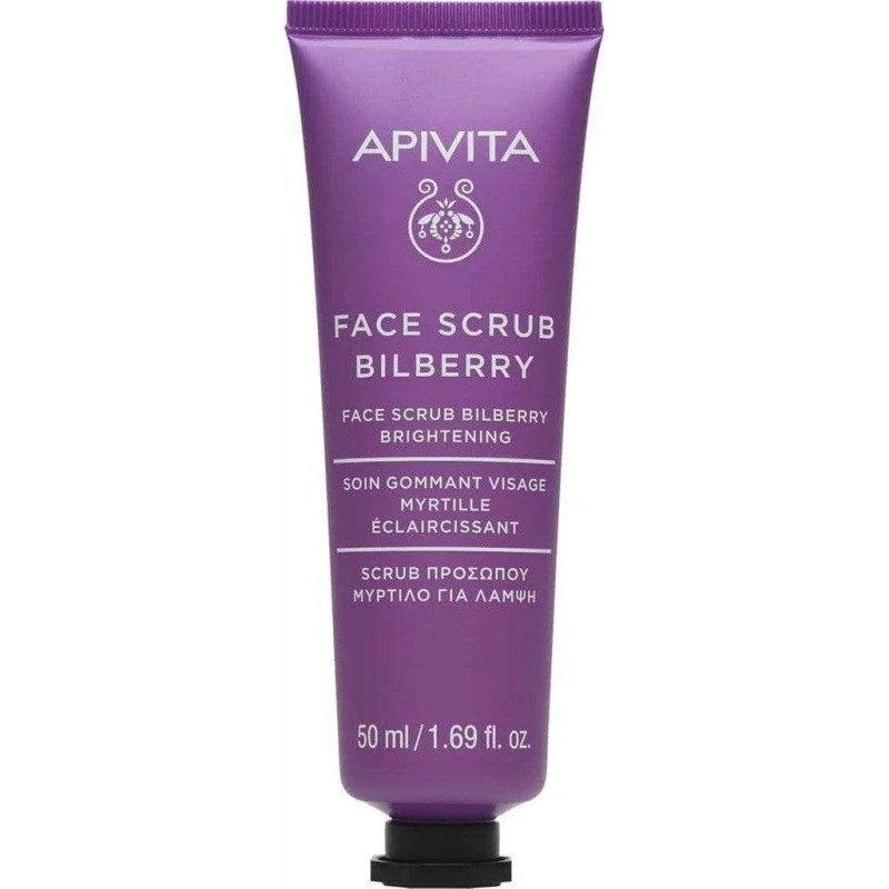 APIVITA FACE SCRUB BILBERRY 50ML