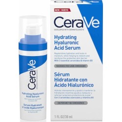 CeraVe Hydrating Hyaluronic Acid Serum Ορός Eνυδάτωσης Προσώπου με Yαλουρονικό Oξύ & 3 Aπαραίτητα Ceramides, 30ml