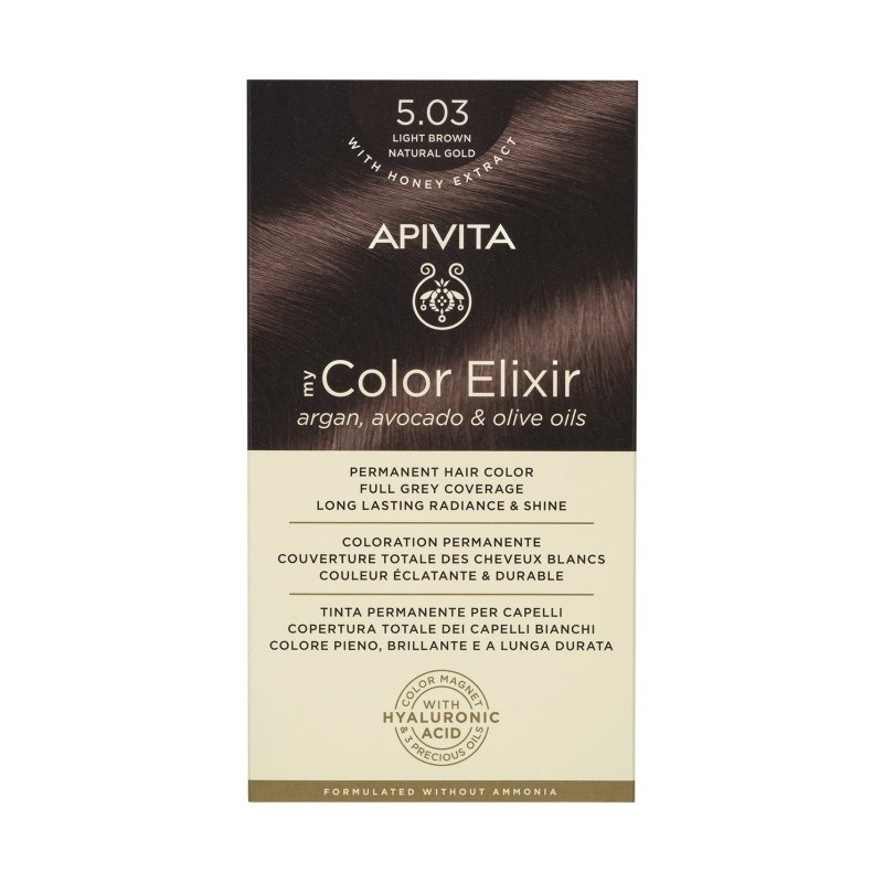 APIVITA HAIR COLOR KIT N5.03