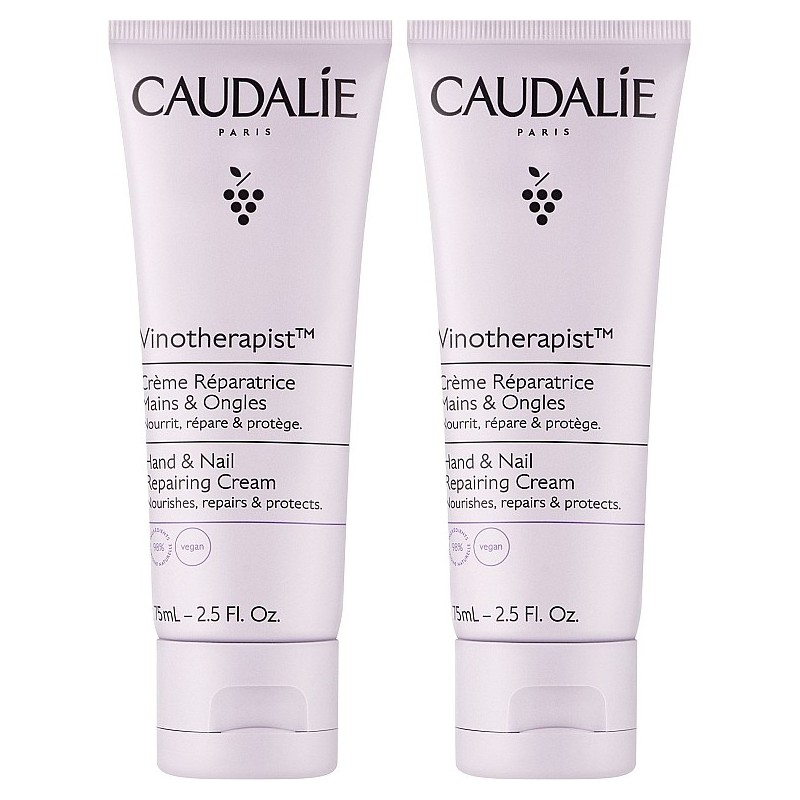 Caudalie Vinotherapist Hand And Nail Repairing Cream Duo