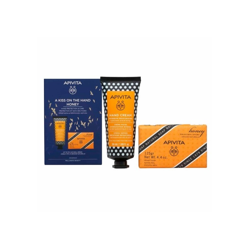 APIVITA XMAS 23 A KISS ON THE HAND HONEY SET