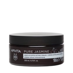 Apivita Pure Jasmine Gentle Exfoliating Cream Κρέμα Ήπιας Απολέπισης με Γιασεμί, 200ml