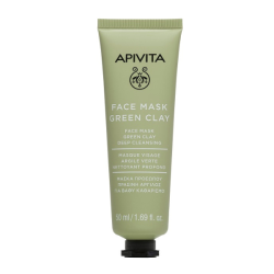 Apivita Μάσκα Προσώπου με Πράσινο Άργιλο, 50ml
