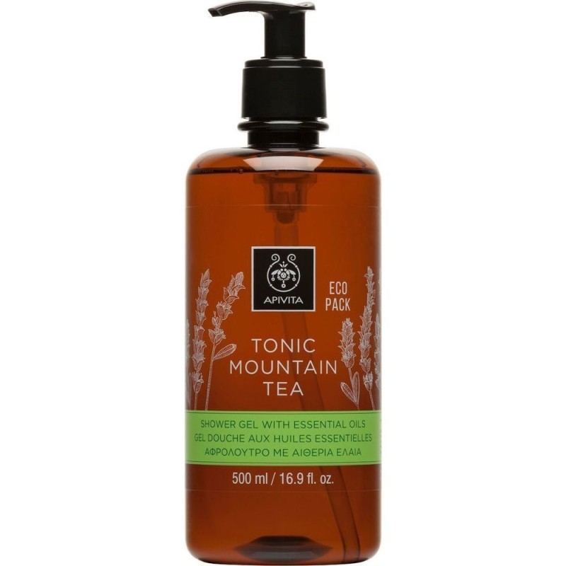 APIVITA Tonic Mountain Tea Shower Gel 500ML