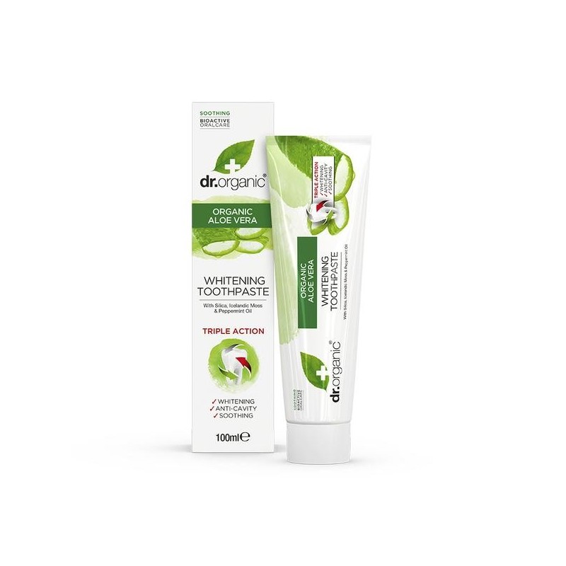 DR. ORGANIC ALOE VERA TOOTHPASTE 100ML