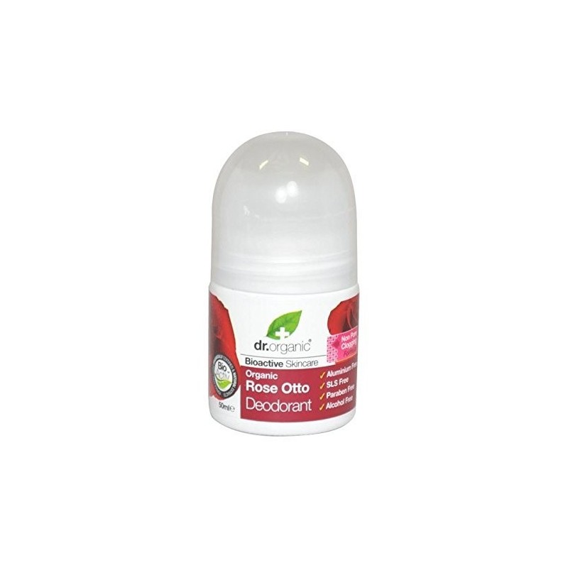 DR. ORGANIC ROSE 50ML ROLL-ON