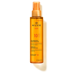 NUXE SUN TANNING OIL FACE&BODY SPF10+ 150ML
