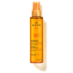 NUXE SUN TANNING OIL FACE&BODY SPF 30+ 150ML